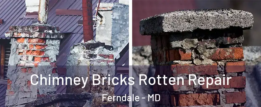Chimney Bricks Rotten Repair Ferndale - MD