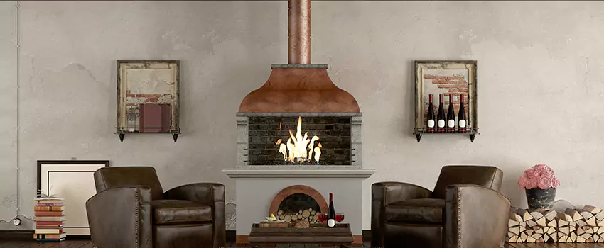 Thelin Hearth Products Providence Pellet Insert Fireplace Installation in Ferndale, MD