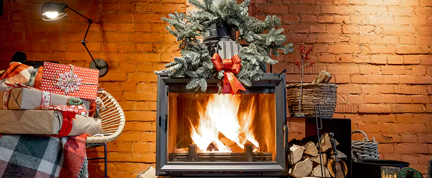 Travis Industries Linear Gas Fireplace Installation in Ferndale, Maryland