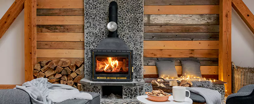 Thelin Hearth Products Direct Vent Gas Stove Fireplace Inspection in Ferndale, Maryland