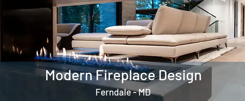 Modern Fireplace Design Ferndale - MD