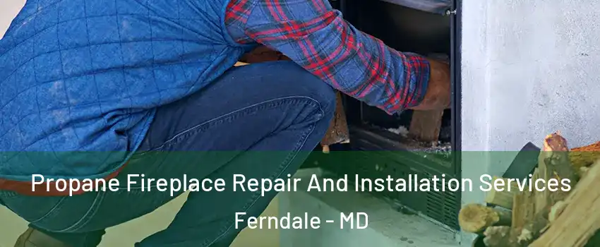 Propane Fireplace Repair And Installation Services Ferndale - MD